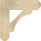 Ekena Millwork Legacy Craftsman Rough Sawn Bracket, Douglas Fir, 4"W x 18"D x 18"H BKT04X18X18LEC04RDF - alternate 3